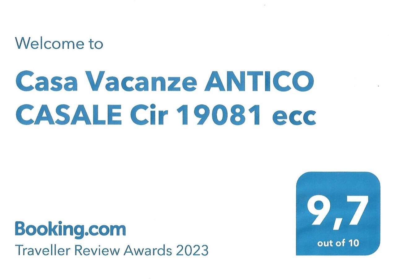 Casa Vacanze ANTICO CASALE Cir 19081 ecc Marsala Exterior foto